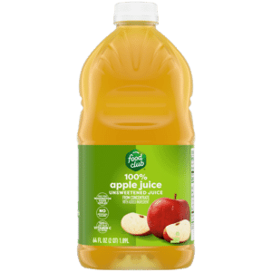 Food Club Unsweetened Apple Juice 64 fl oz