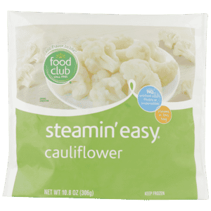 Steamin’ Easy  Cauliflower