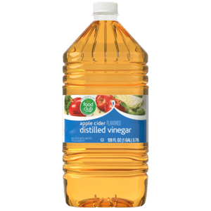 Food Club Distilled Apple Cider Flavored Vinegar 128 fl oz