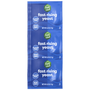 Food Club Fast Rising Yeast Pack 3 ea