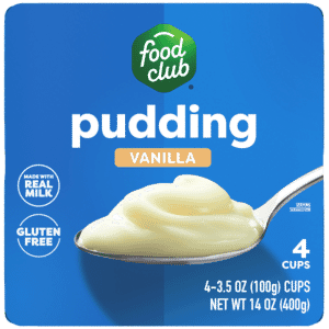 Food Club Vanilla Pudding 4 ea