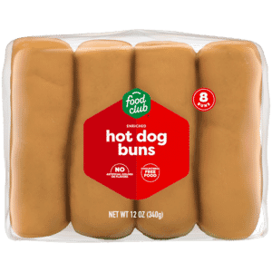 Food Club Enriched Hot Dog Buns 8 Each