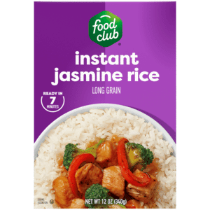 Food Club Long Grain Instant Jasmine Rice 12 oz