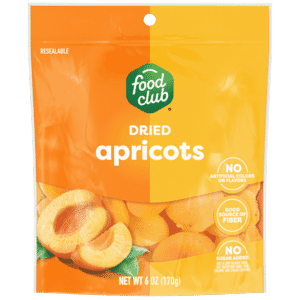 Food Club Dried Apricots 6 oz