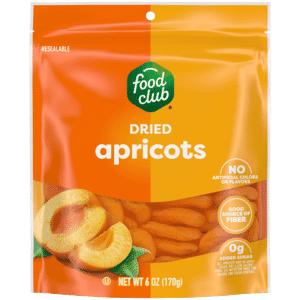 Food Club Dried Apricots 6 oz