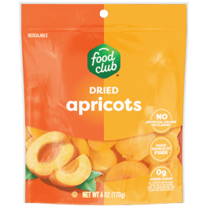 Food Club Dried Apricots 6 oz