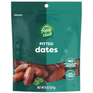 Food Club Pitted Dates 8 oz