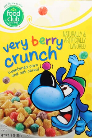 Food Club Very Berry Crunch Cereal 13 oz