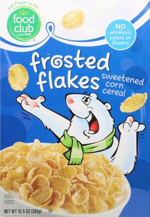 Food Club Frosted Flakes Cereal 13.5 oz