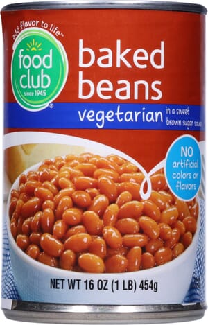 Food Club Vegetarian Baked Beans 16 oz