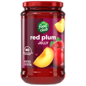 Food Club Red Plum Jelly 18 oz