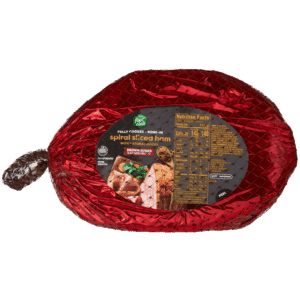 Food Club Bone-In Spiral Sliced Brown Sugar Ham with Natural Juices 1 ea