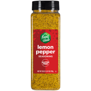 Food Club Lemon Pepper Seasoning 25 oz