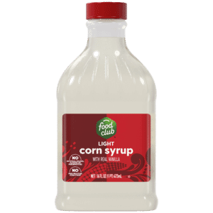 Food Club Light Corn Syrup with Real Vanilla 16 fl oz