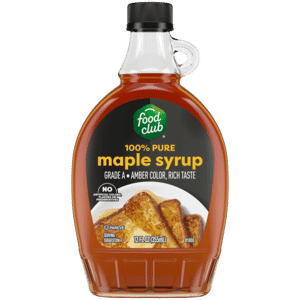 Food Club 100% Pure Maple Syrup 12 fl oz
