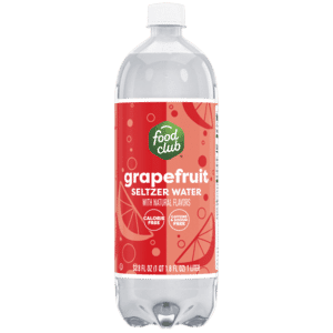 Food Club Grapefruit Seltzer Water 33.8 fl oz