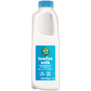 Food Club Lowfat Milk 1 qt