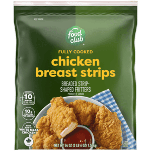 Food Club Chicken Breast Strips 54 oz