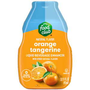 Food Club Orange Tangerine Liquid Beverage Enhancer 3.11 fl oz