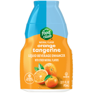 Food Club Orange Tangerine Liquid Beverage Enhancer 3.11 fl oz