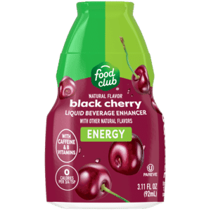 Food Club Energy Black Cherry Liquid Beverage Enhancer 3.11 fl oz