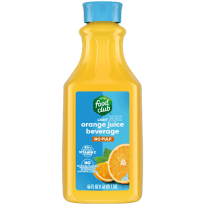 Food Club Light No Pulp Orange Juice Beverage 46 fl oz
