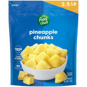 Food Club Pineapple Chunks 40 oz