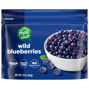 Food Club Wild Blueberries 12 oz