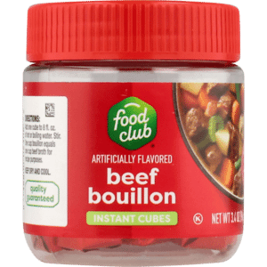 Food Club Instant Cubes Beef Bouillon 3.4 oz
