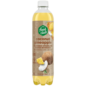Food Club Sparkling Coconut Pineapple Water Beverage 17 fl oz