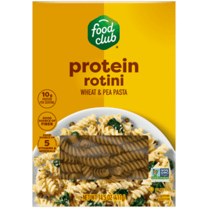 Food Club Wheat & Pea Pasta Protein Rotini 14.5 oz