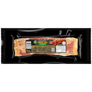 Food Club Thick Cut Applewood Smoked Sliced Bacon 24 oz
