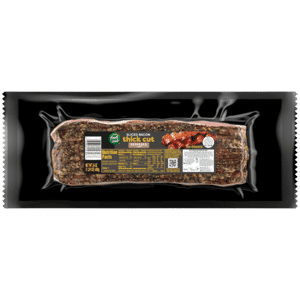 Food Club Thick Cut Peppered Flavored Sliced Bacon 24 oz