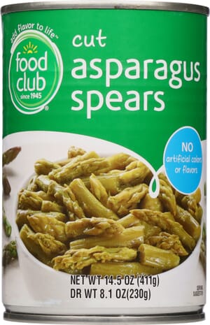 Food Club Cut Asparagus Spears 14.5 oz