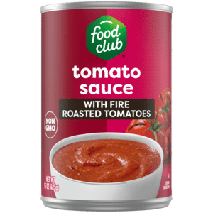 Food Club Tomato Sauce with Fire Roasted Tomatoes 15 oz