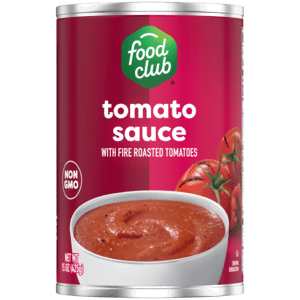 Food Club Tomato Sauce with Fire Roasted Tomatoes 15 oz