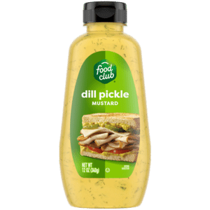 Food Club Dill Pickle Mustard 12 oz