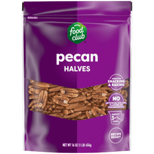 Food Club Pecan Halves 16 oz