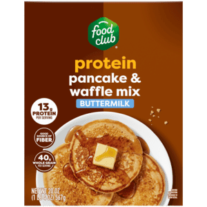 Food Club Protein Buttermilk Pancake & Waffle Mix 20 oz