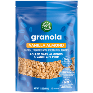 Food Club Vanilla Almond Granola 12 oz