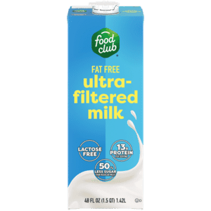 Food Club Fat Free Ultra Filtered Milk 48 fl oz