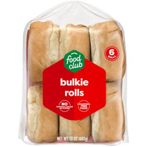 Food Club Bulkie Rolls 6 Rolls