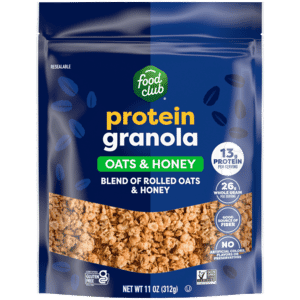 Food Club Oats & Honey Protein Granola 11 oz