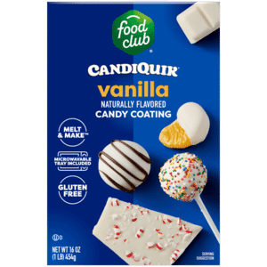Food Club Candiquik Vanilla Candy Coating 16 oz