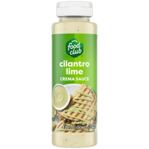Food Club Cilantro Lime Crema Sauce 8.28 fl oz