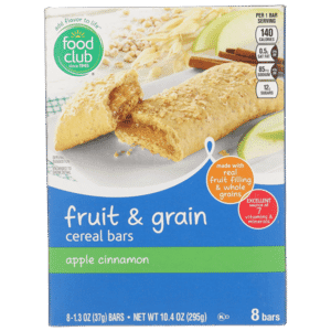 Apple Cinnamon Fruit & Grain Cereal Bars