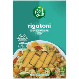 Food Club Rigatoni 16 oz