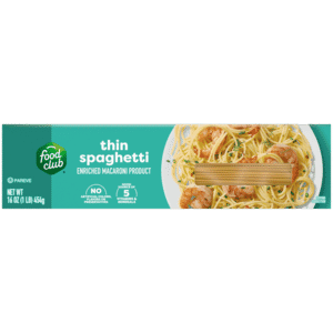 Food Club Thin Spaghetti 16 oz