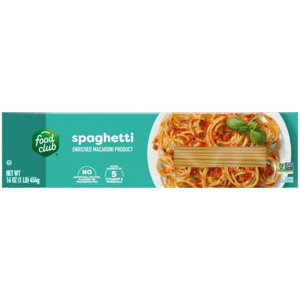 Food Club Spaghetti 16 oz
