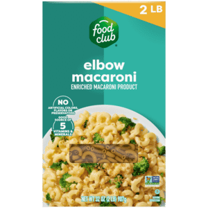 Food Club Elbow Macaroni 32 oz